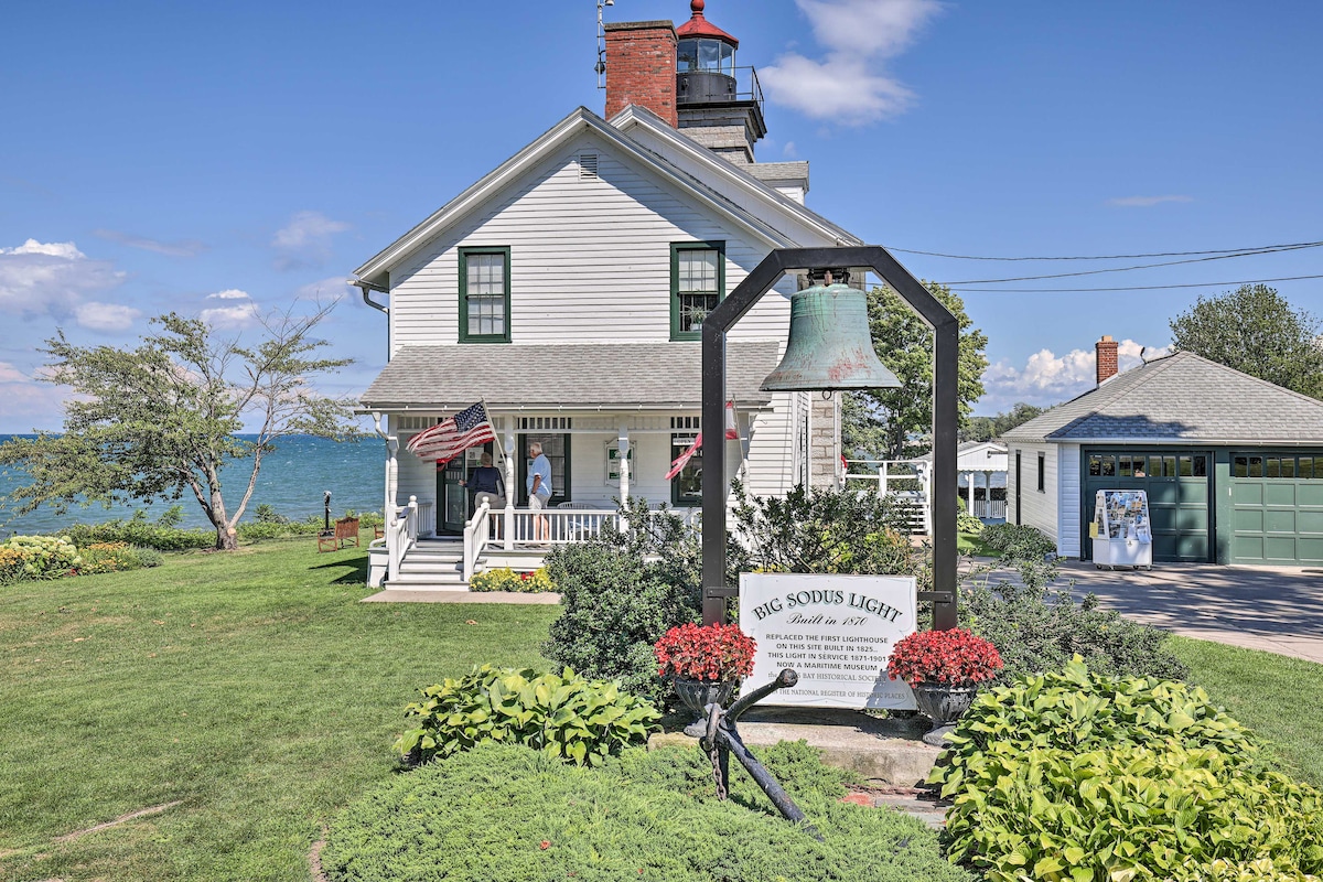 Walkable Sodus Point Retreat < 1 Mi to Lake