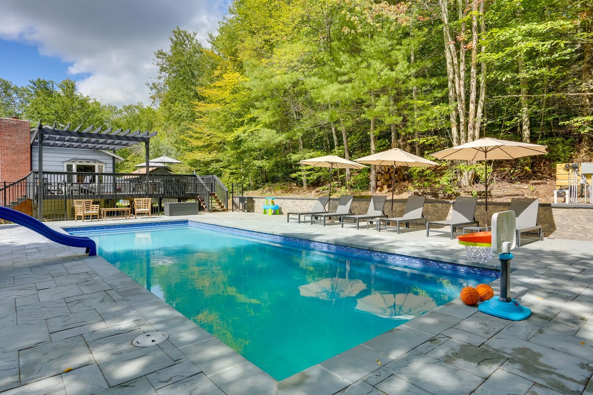 Spacious Ellenville Home w/ Pool & Game Room!