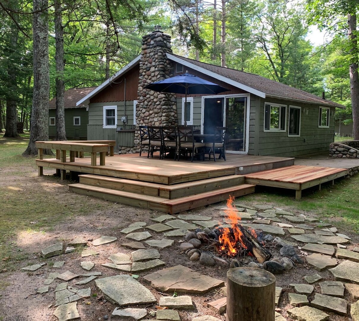 Blue Lake Cottage - 10 Minutes to Minocqua