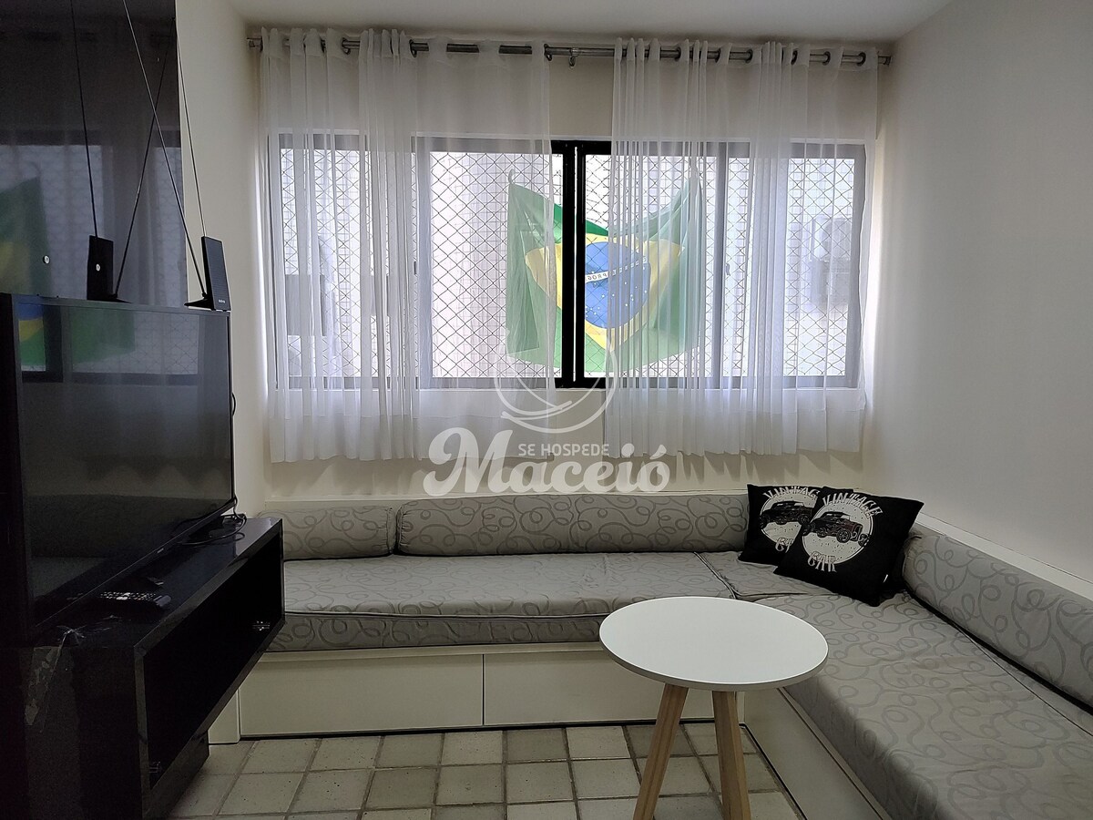 Apartamento quarto e sala, à duas quadras do mar da Ponta Verde – SVL504