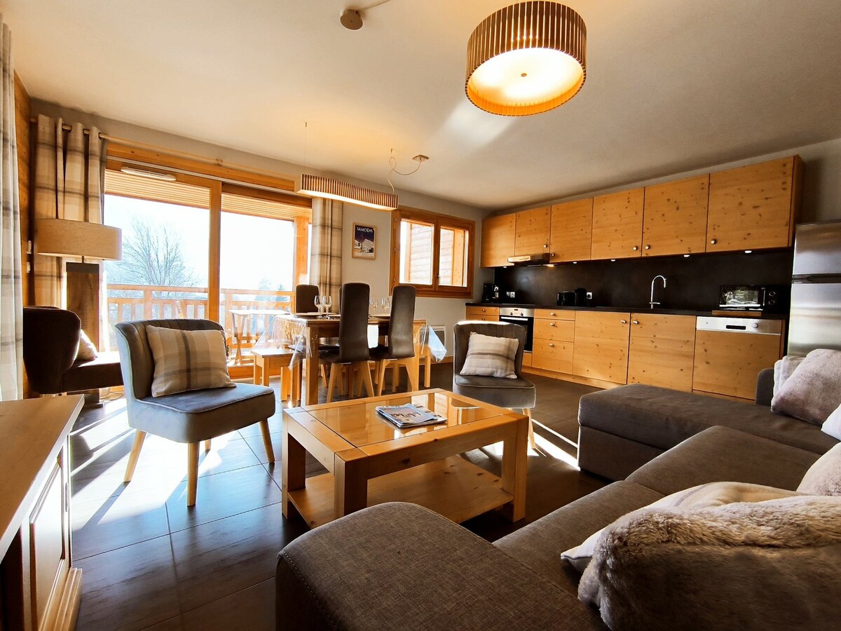 Apartment Samoëns, 2 bedrooms, 6 pers.
