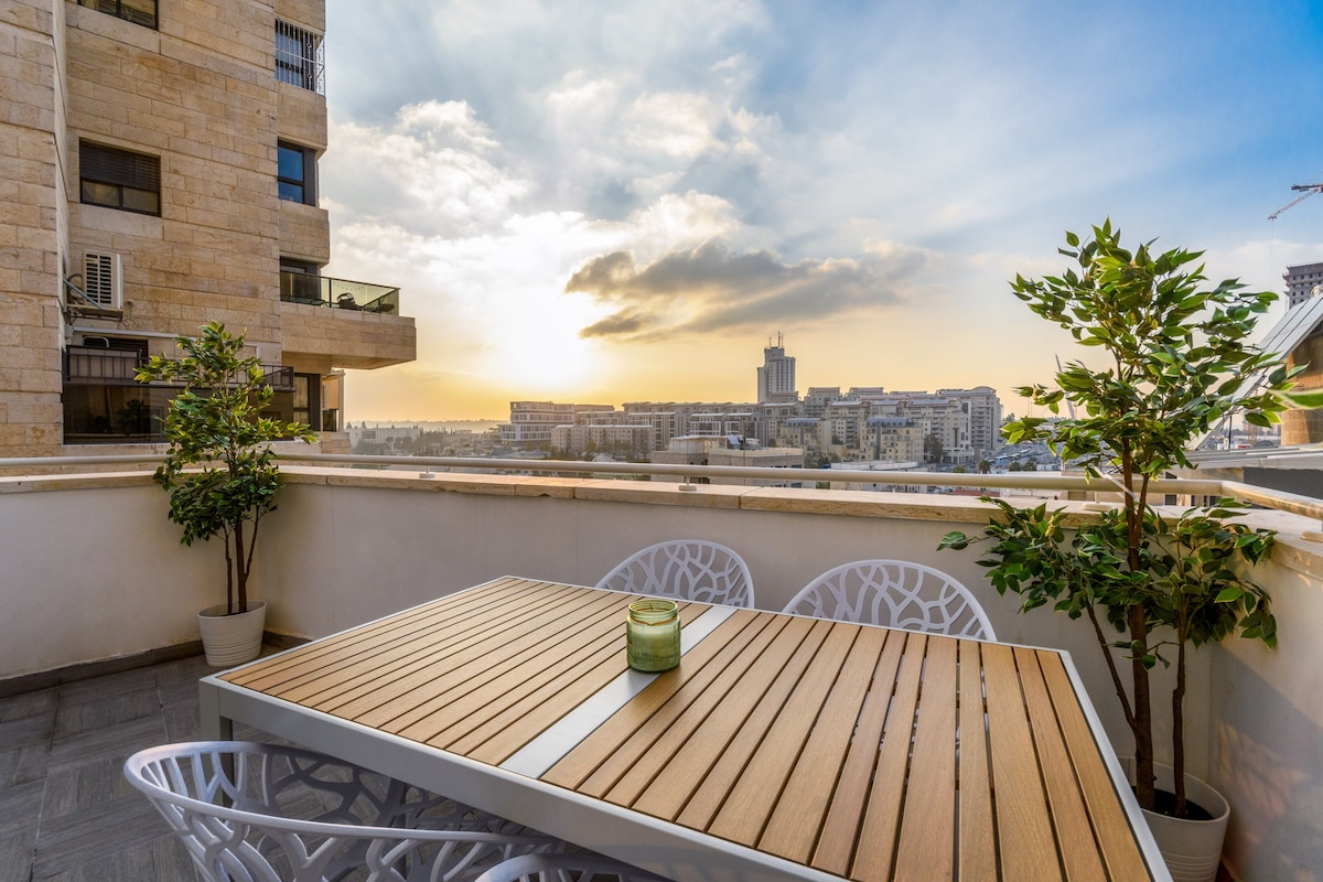 位于耶路撒冷市中心的独特迷你顶层公寓