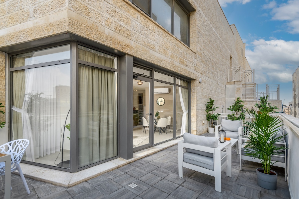 位于耶路撒冷市中心的独特迷你顶层公寓