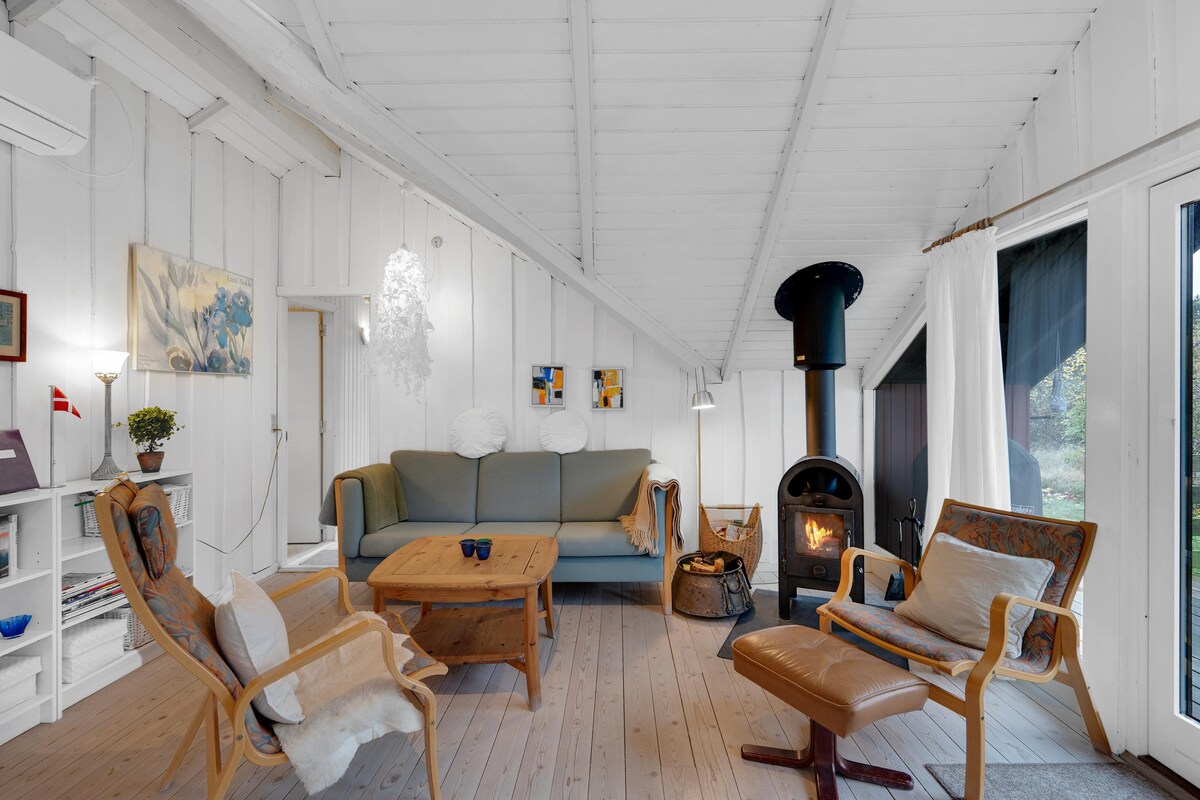 Beautiful home in Knebel with 3 Bedrooms, Sauna