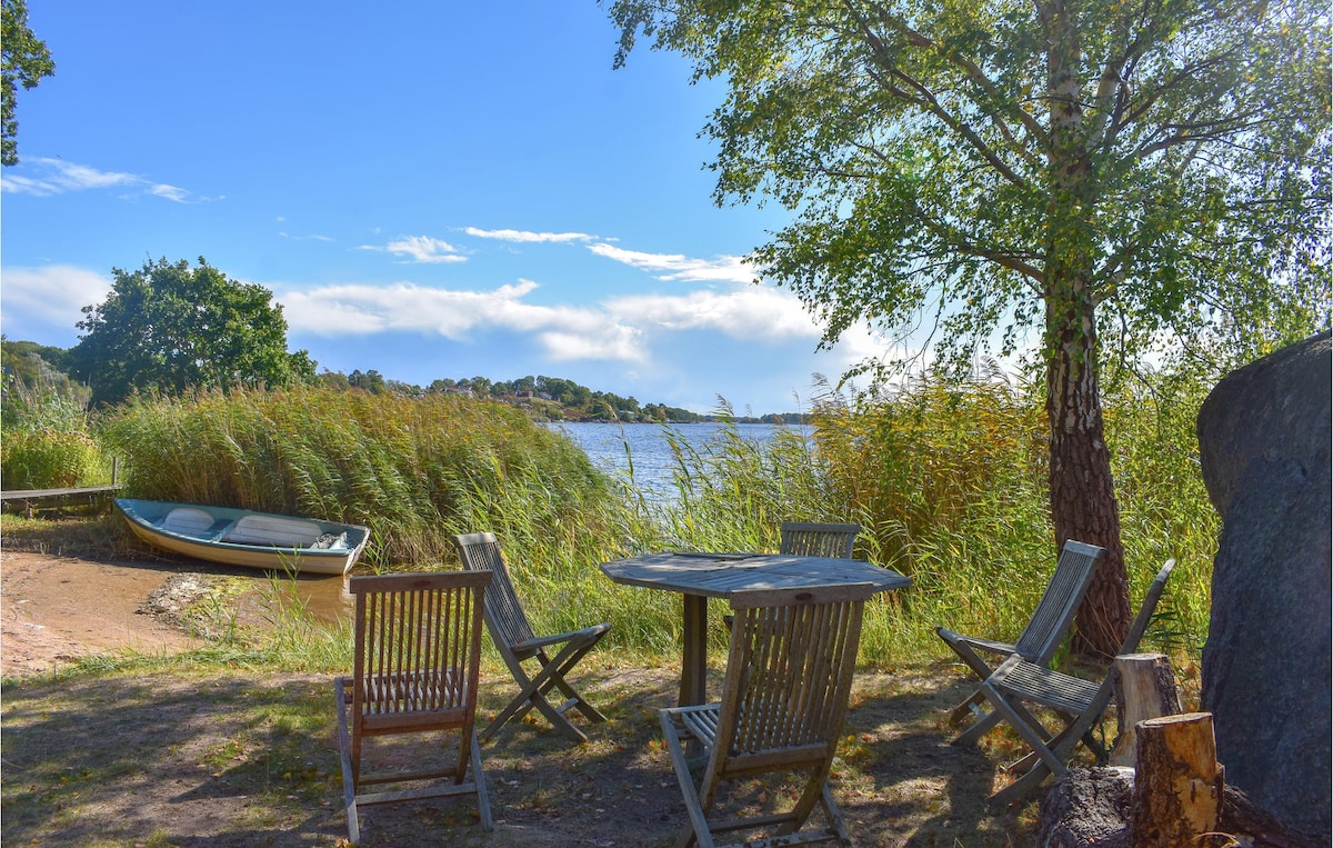 Nice home in Ronneby with kitchen