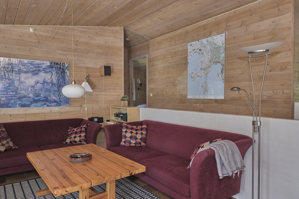 Beautiful home in Knebel with 4 Bedrooms, Sauna