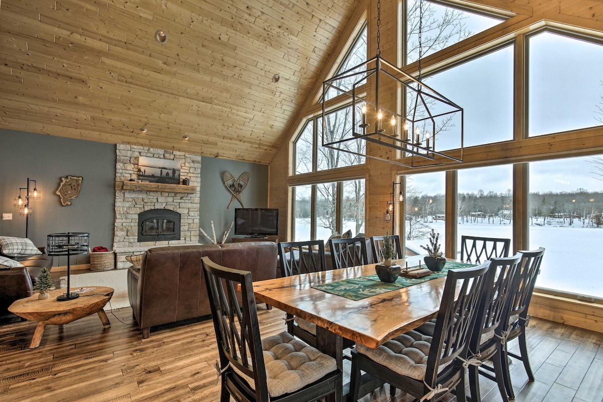 Lakefront Cottage in Iron River w/ 2 Porches!