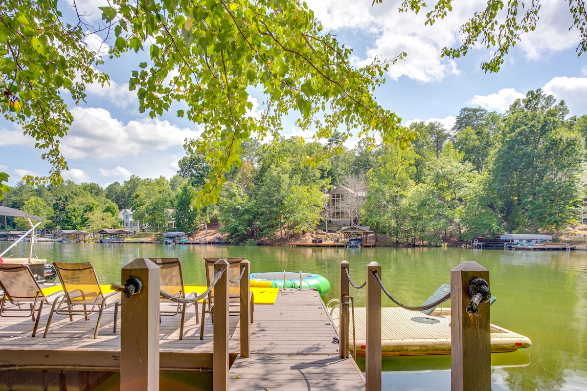 Waleska House w/ Floating Dock + Lake Access