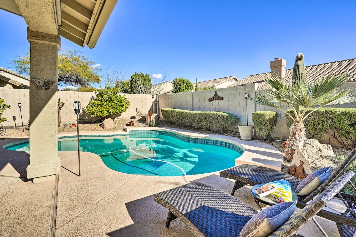 Cave Creek House w/ Private Pool + Patio!