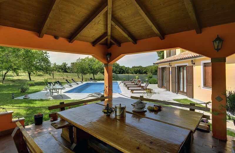 Comfortable villa with private pool and sauna