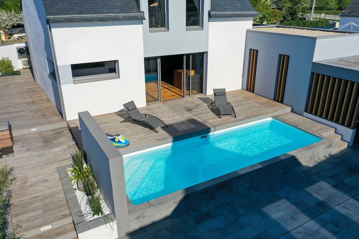 Villa Nymphéa - Maison avec piscine chauffée