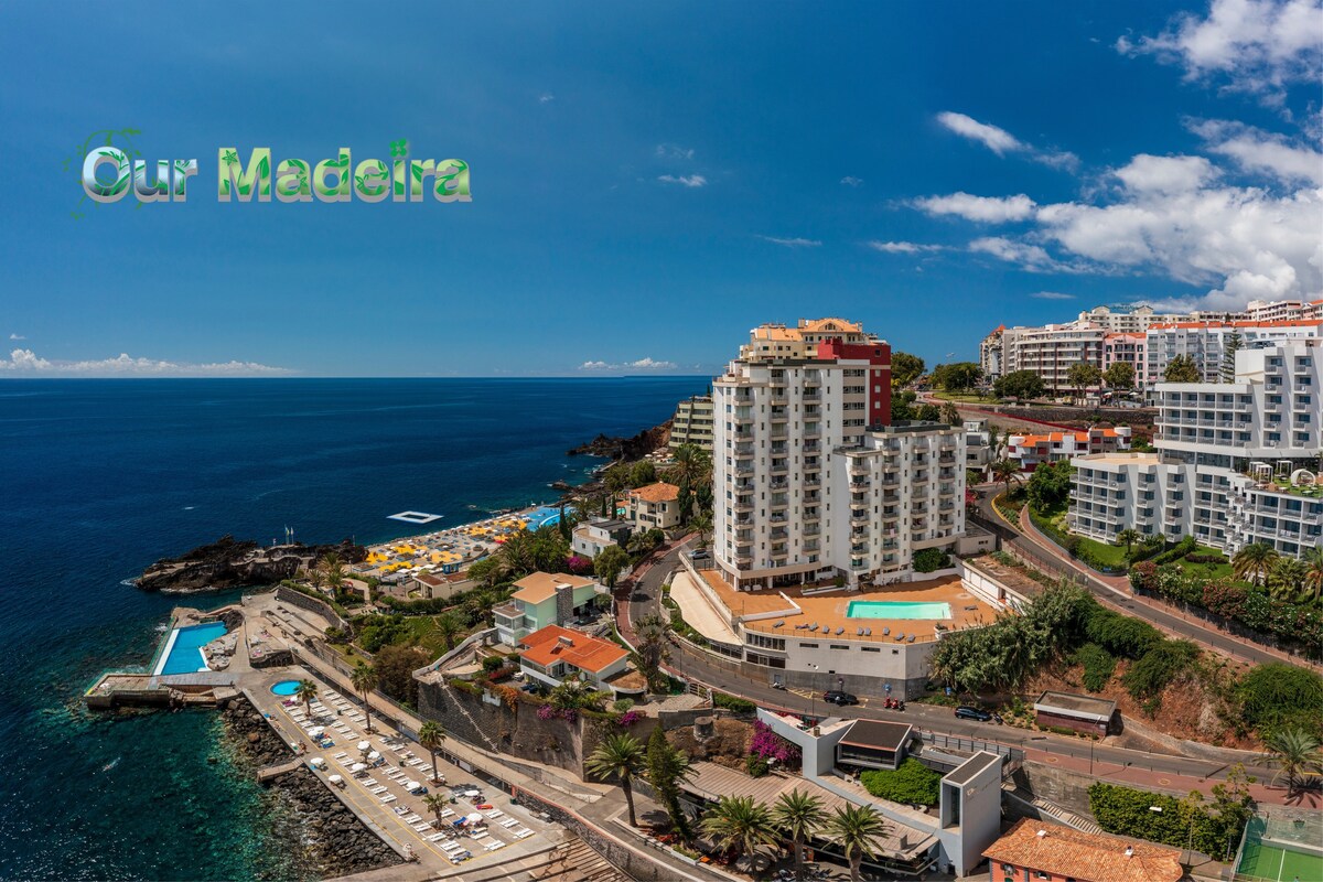 Premium quiet apt, Funchal seafront | Oceanbreeze