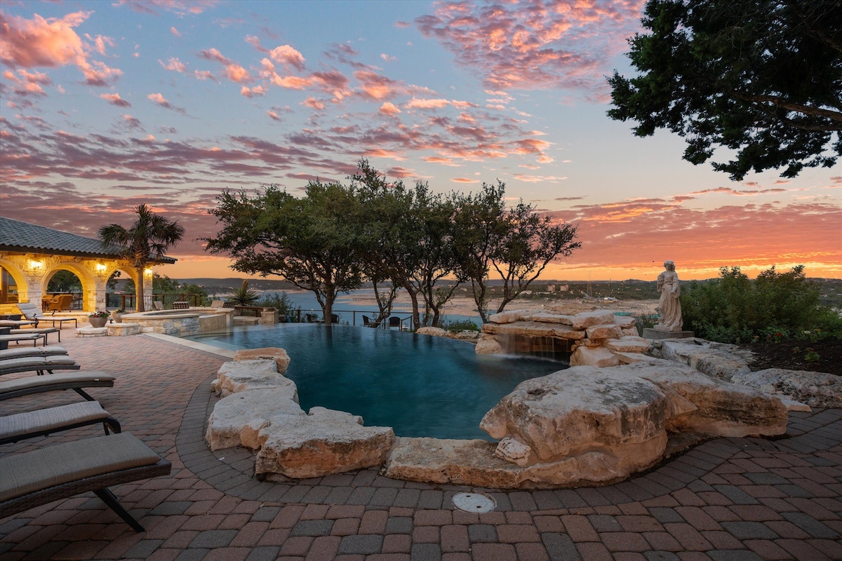 Panoramic Views! Austin Lake Travis Waterfront