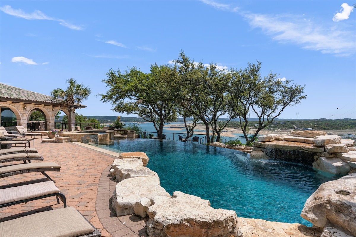 Panoramic Views! Austin Lake Travis Waterfront