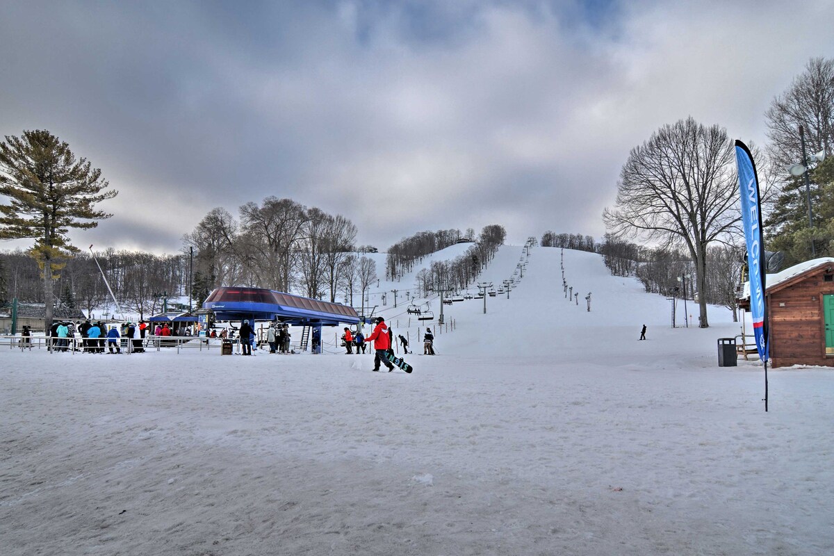 Ski-In/Ski-Out Boyne Mountain度假村租赁！