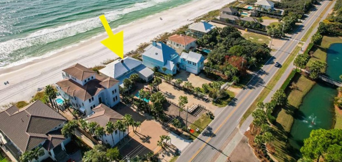 Beachfront home on 30A! 5-Bedrooms, Private Beach