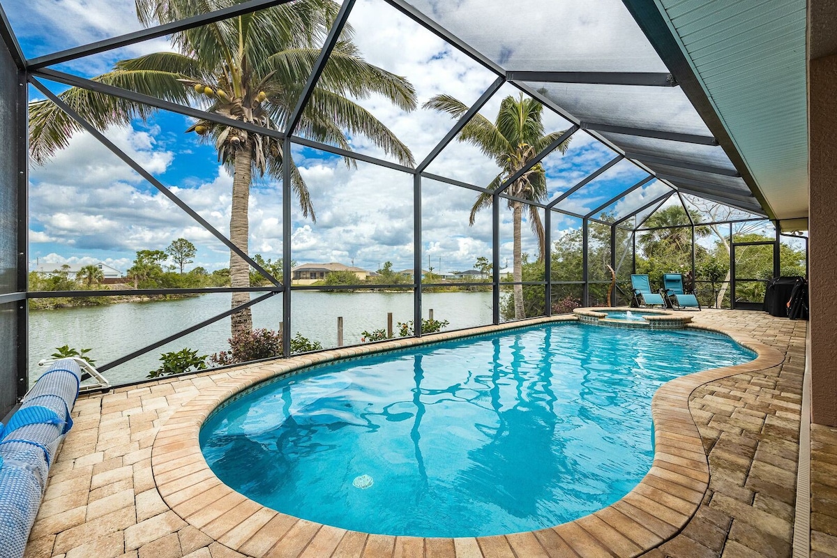 Heated Pool and Spa, Sleeps 6  - Villa Cayman