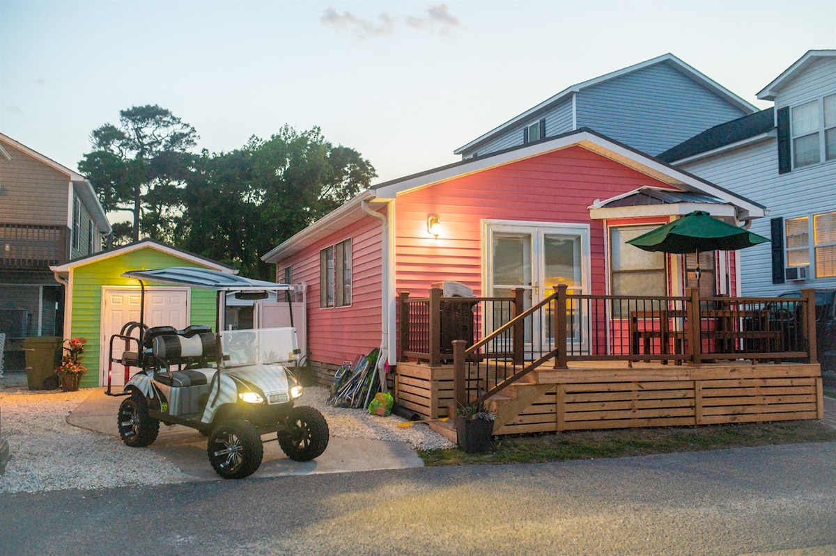 Ocean Lakes Beach Waterpark Golf Cart! #1487