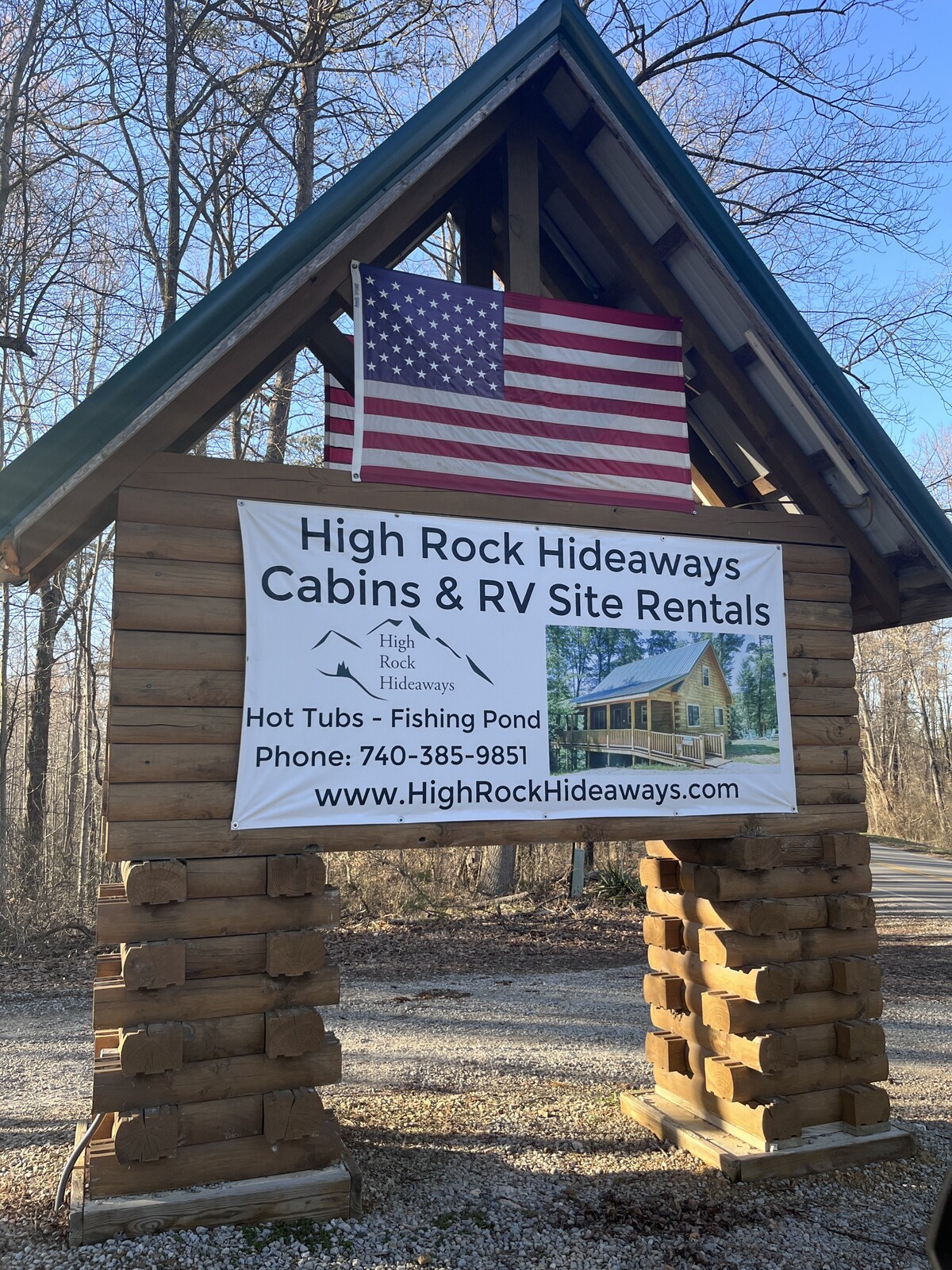 RV Site 2 at High Rock Hideaways (4 total sites)
