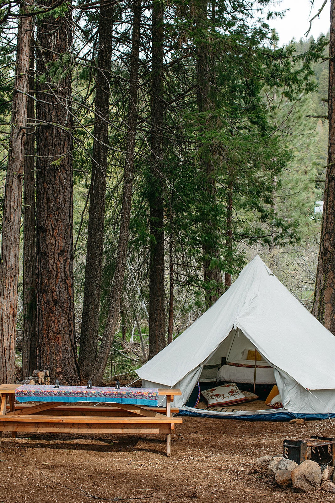 Glamping Tent Queen near Lassen National Park