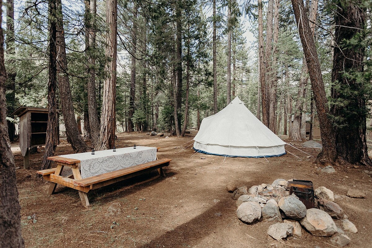 Glamping Tent Twin Near Lassen National Park