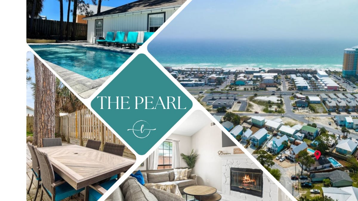 The Pearl | Heated Pool| Dogs Ok|Close to Beach!