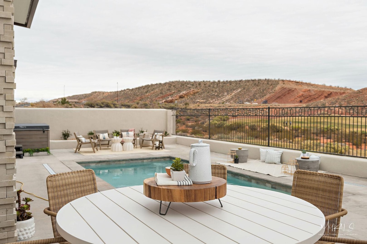 St. George Oasis: 7BR Golf Retreat, Private Pool,