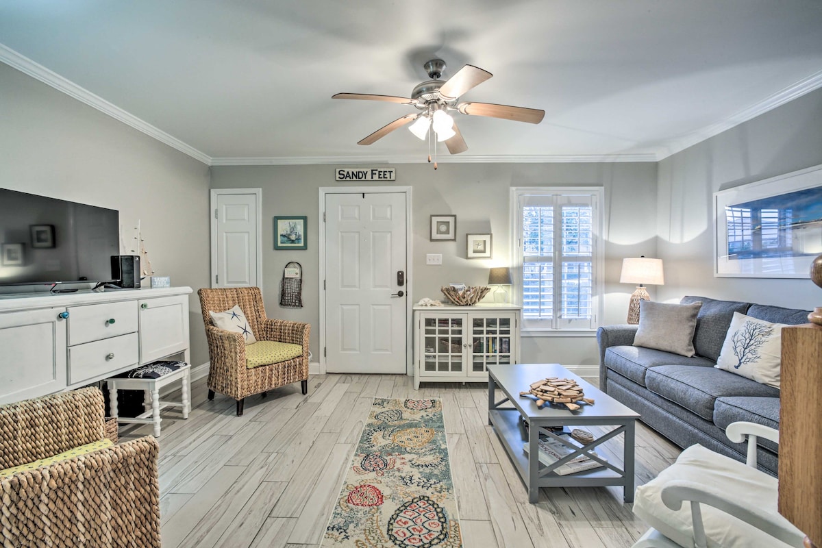 Old Town Bay St Louis Townhome: Walk to Beach