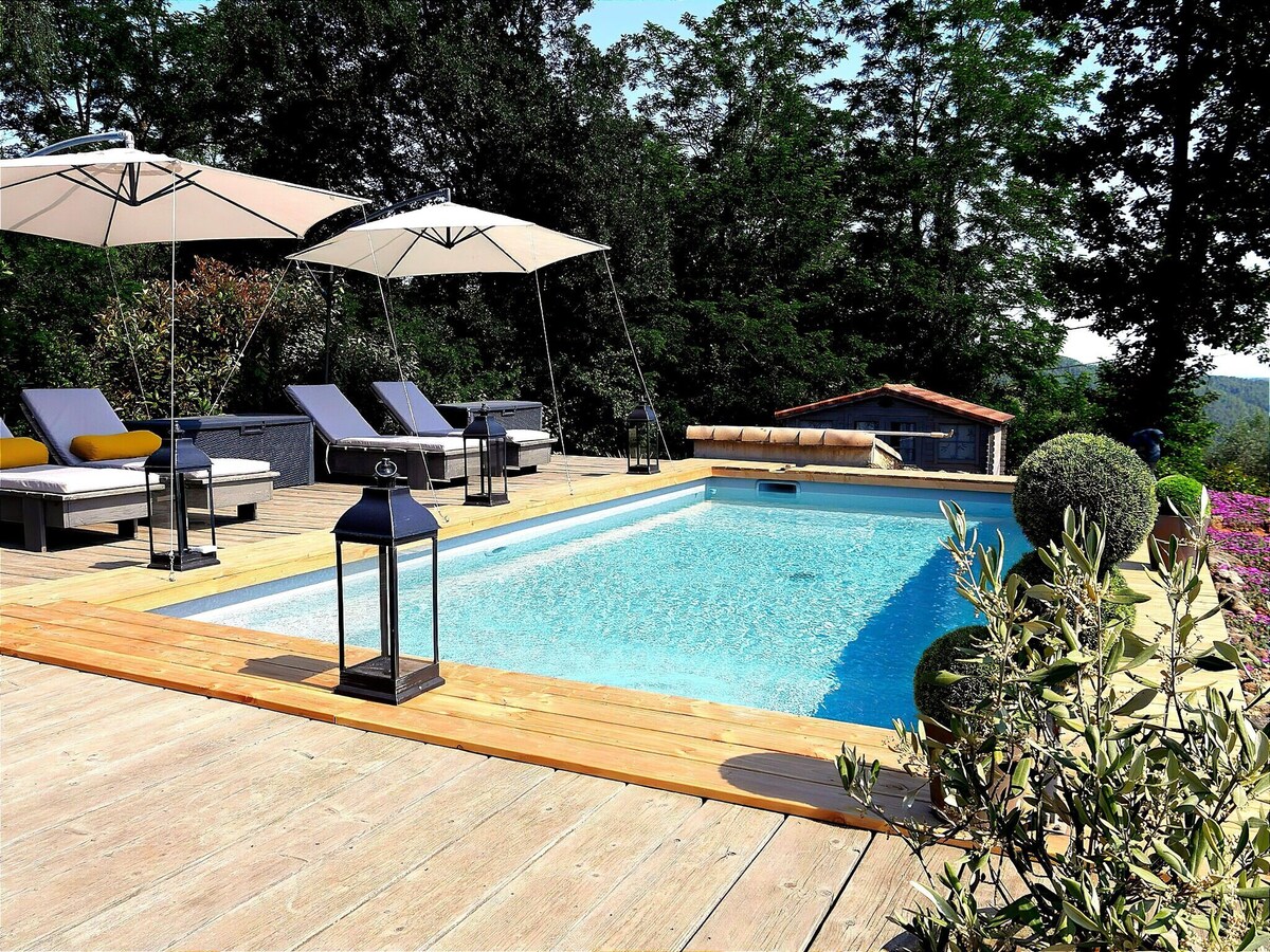 Magnificent cottage in Payzac with pool !