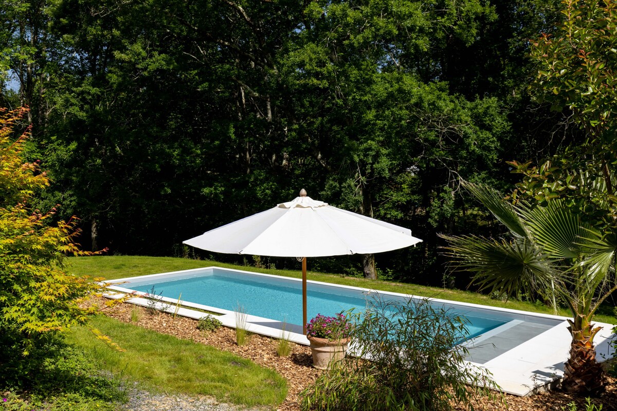 Woodland - Superbe maison avec piscine chauffée