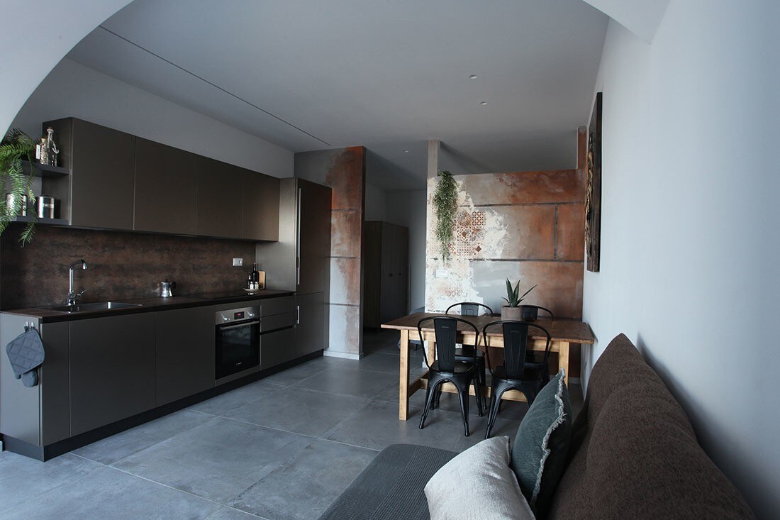 可供4位房客入住的公寓，位于阿尔贝雷利（ Alberelli ） ，面积36平方米（ 159397 ）