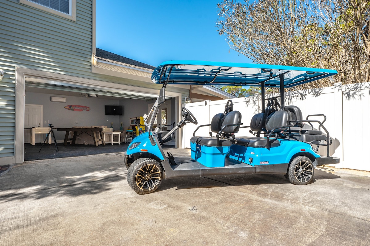 Emerald Seahorse | Private Pool | Golf Cart