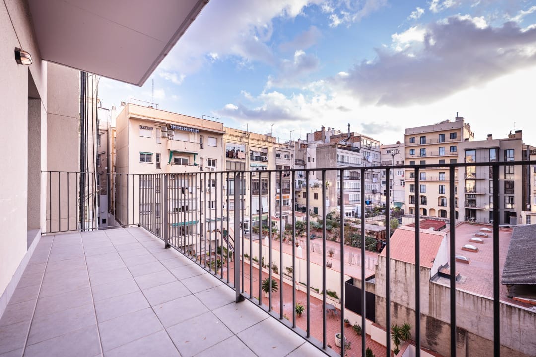Sweet Inn | Dreta de l 'Eixample带阳台的设计2卧室公寓