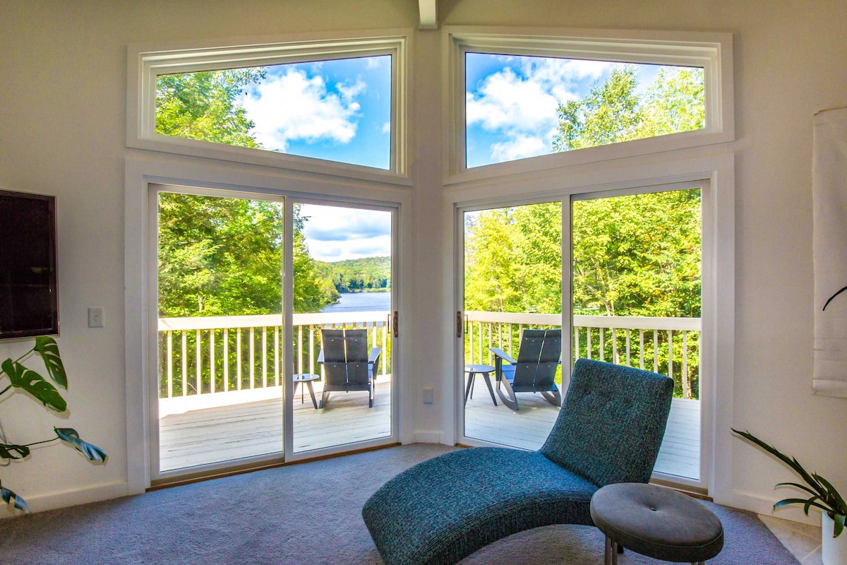 Lakefront Otis Home w/ Stunning Views & Boats!