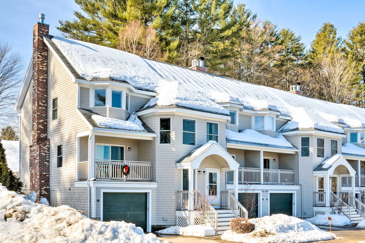 Bethel Townhome: 8 Mi to Sunday River Resort!