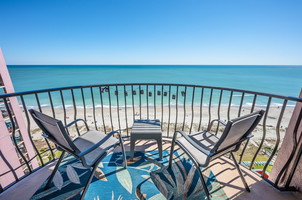 Amazing Corner Oceanfront View|Palms Resort|Pools!