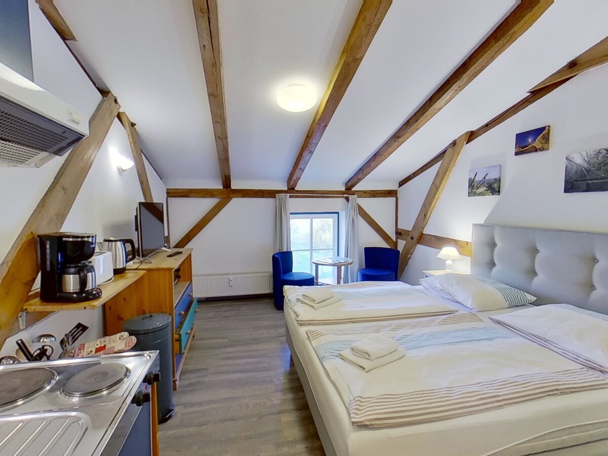 Veilchentreppe公寓，面积22平方米， 1间客厅卧室，最多2人（ Rügenhof ）