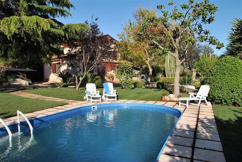 Villa Vallereale beautiful garden and private pool
