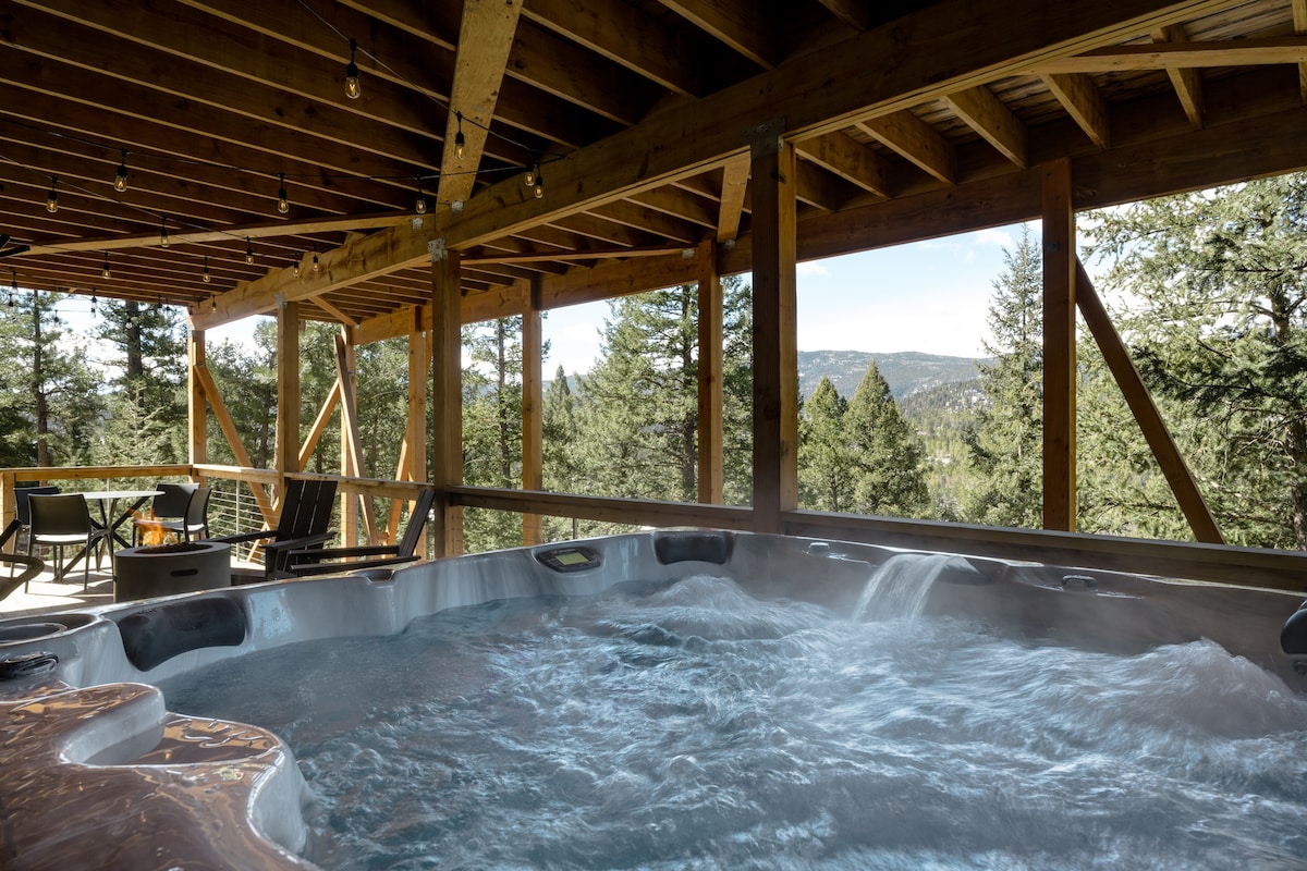 Wonder Lodge ：绝佳景观、热水浴缸、豪华