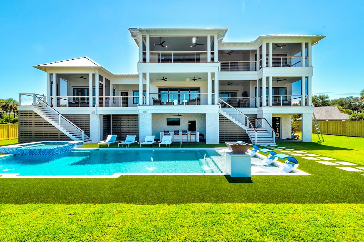 Waterfront Home with Deep Water Dock