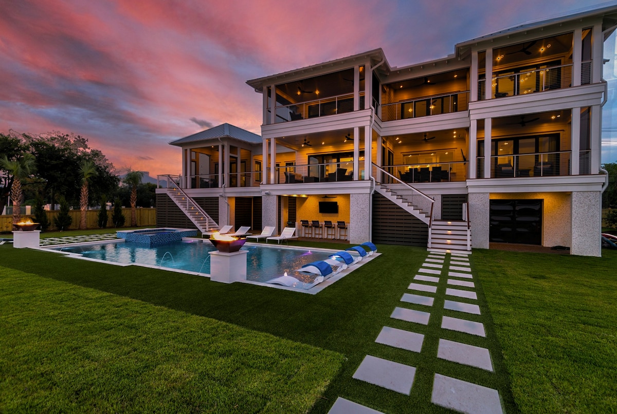 Waterfront Home with Deep Water Dock