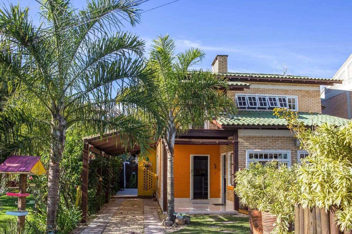 Casa Piscina Beira Lagoa Praia Ibiraquera SC