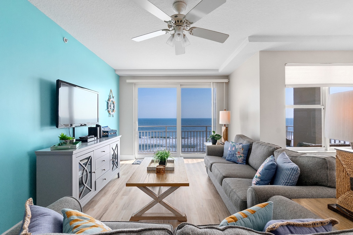 Oceanview Condo Daytona Shores 3 bed, 3 bath