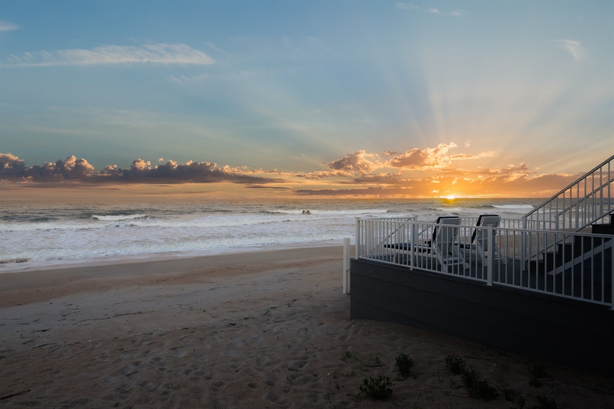 Beachfront bliss/Privacy/Balconies/Oasis