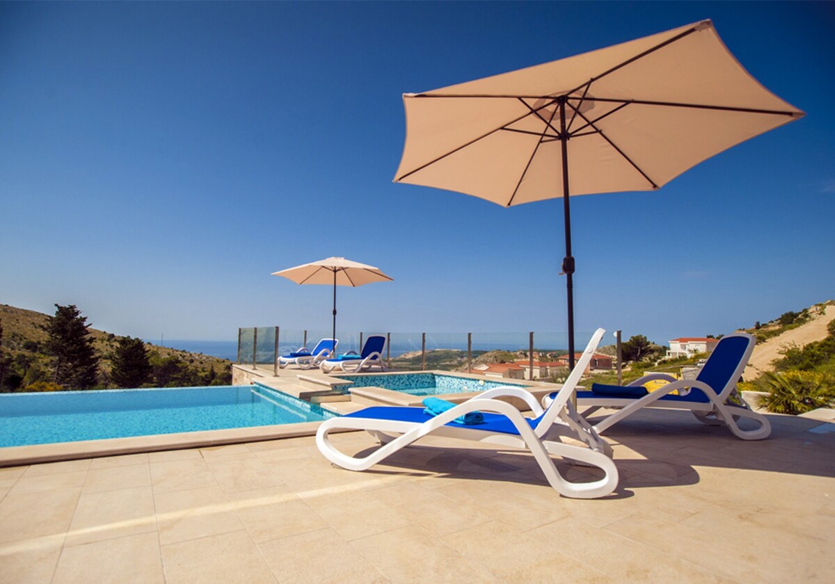 Villa Andrea with private pool near Dubrovnik