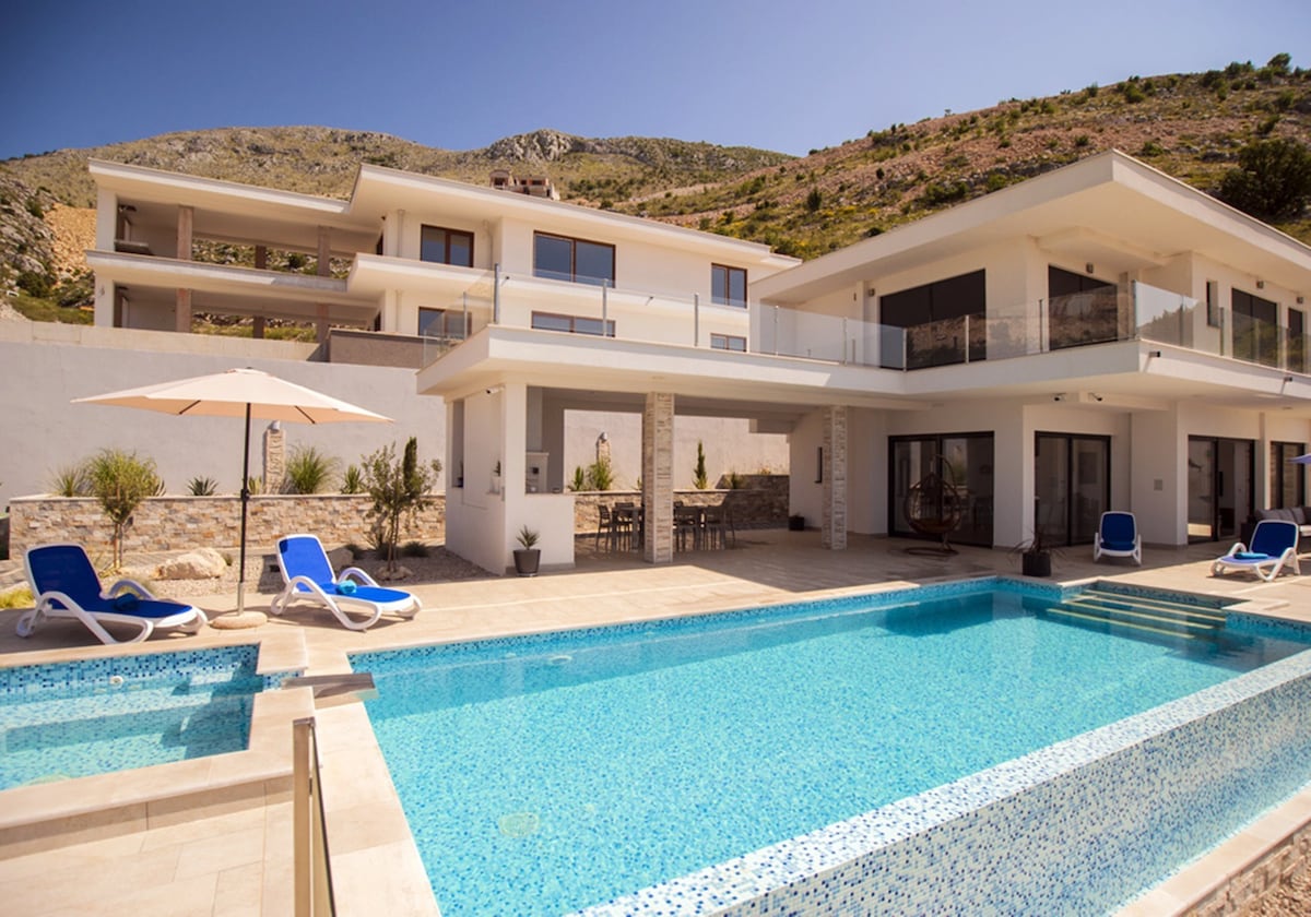 Villa Andrea with private pool near Dubrovnik