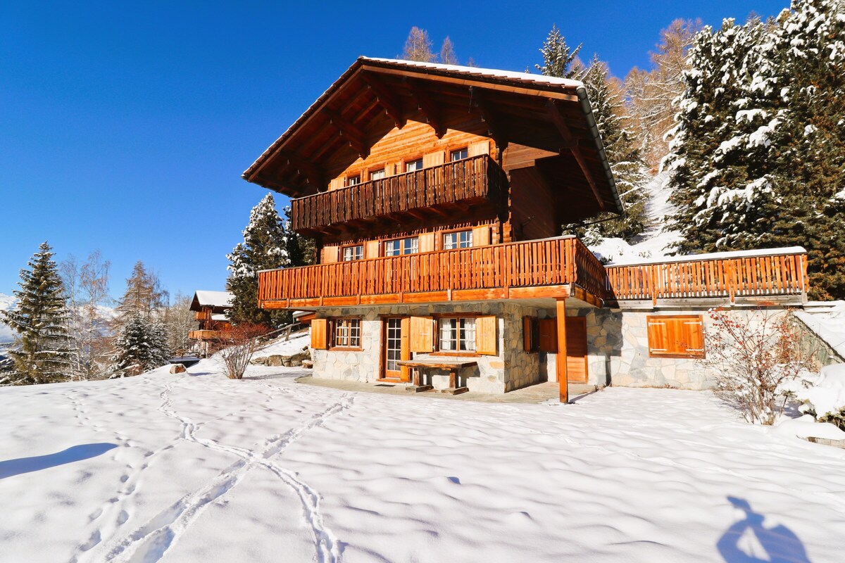 Garboula - large chalet for 10 people with terrace
