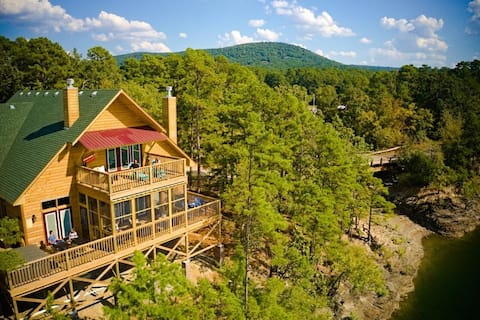 4br Harbor North Cottage W/ Views of Lake Ouachita