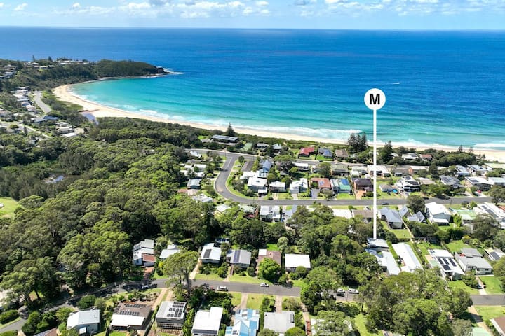 莫里莫科海滩(Mollymook Beach)的民宿