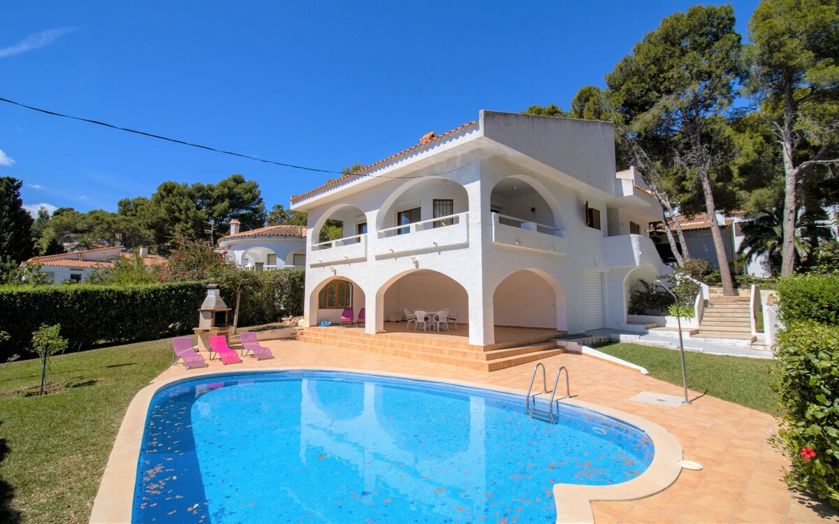 Villa con jardín y piscina privada Alcossebre
